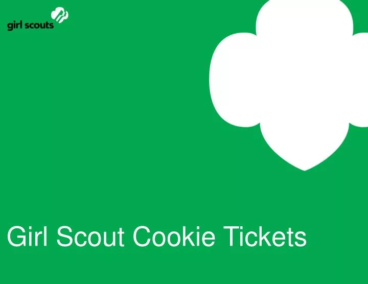 girl scout cookie tickets