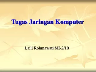 tugas jaringan komputer
