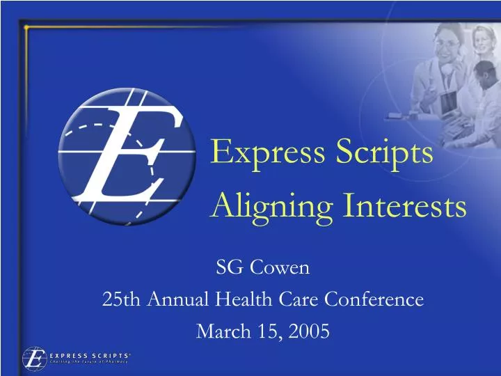 sg cowen 25th annual health care conference march 15 2005