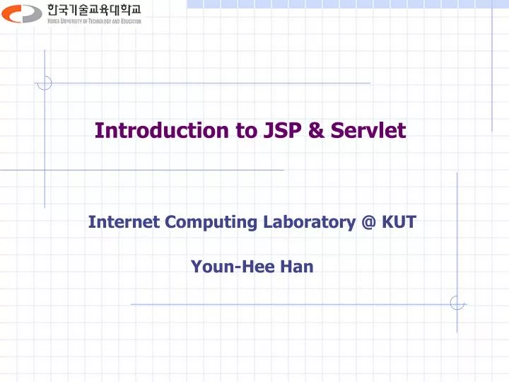 introduction to jsp servlet
