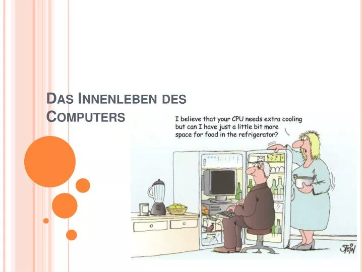 das innenleben des computers