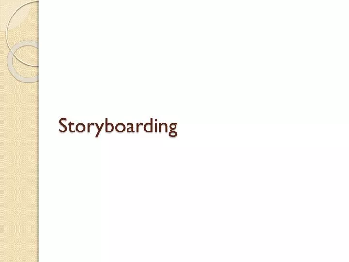storyboarding