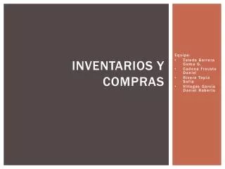 inventarios y compras