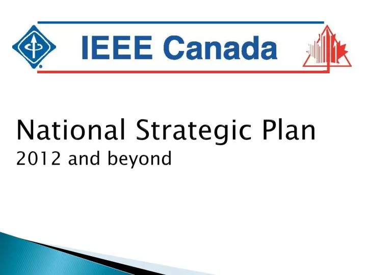 national strategic plan 2012 and beyond