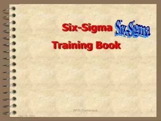 Six-Sigma Training Book