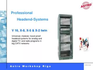 Professional Headend-Systems