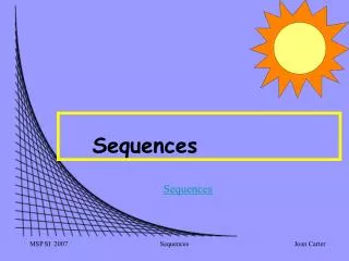 Sequences