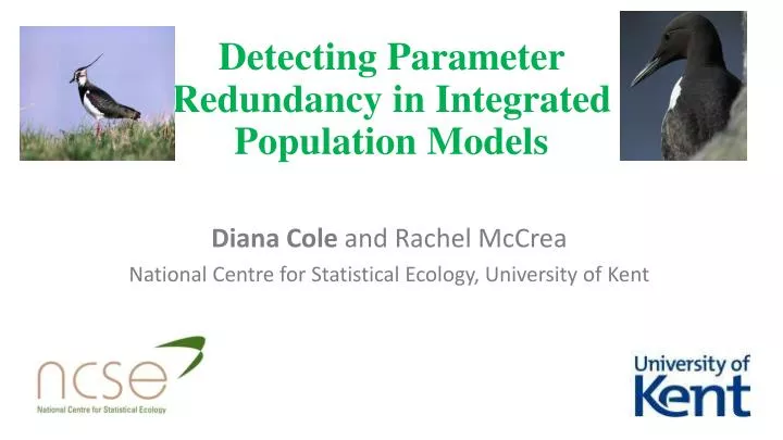 detecting parameter r edundancy in integrated population models