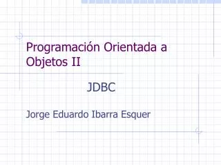 programaci n orientada a objetos ii