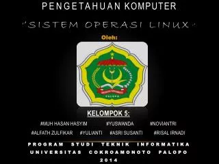 pengetahuan komputer sistem operasi linux