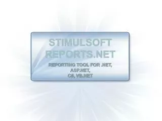 Stimulsoft Reports.Net
