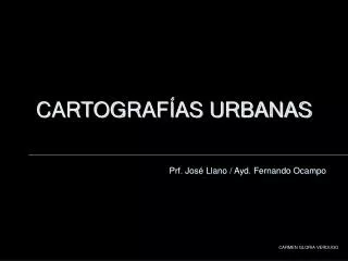 cartograf as urbanas