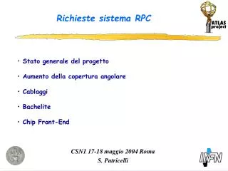 richieste sistema rpc