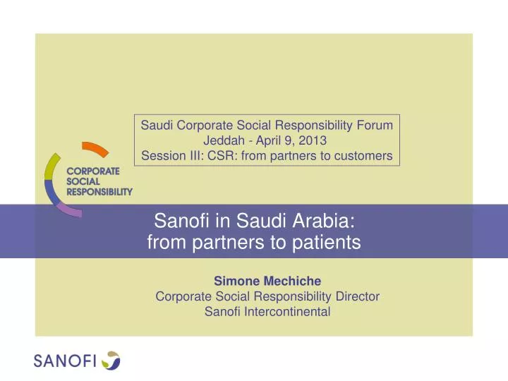 sanofi in saudi arabia from partners to patients