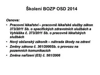 kolen bozp osd 2014