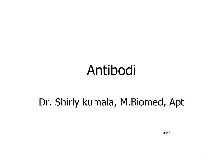antibodi