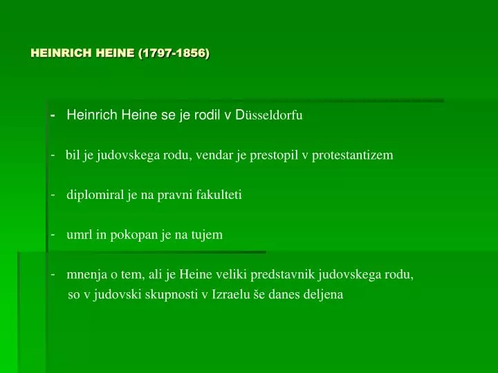 heinrich heine 1797 1856