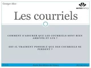 les courriels