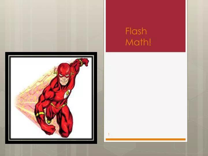 flash math