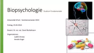 biopsychologie studium fundamentale