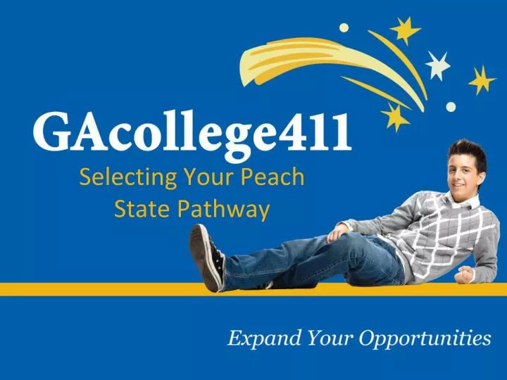 selecting your peach state pathway