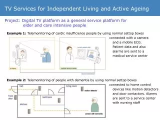 TV Services for Independent Living and Active Ageing