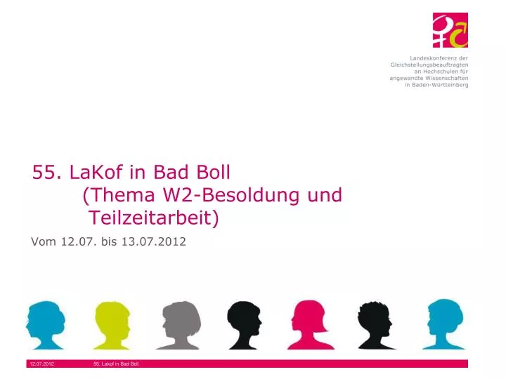 55 lakof in bad boll thema w2 besoldung und teilzeitarbeit