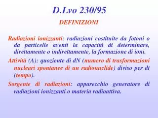 d lvo 230 95