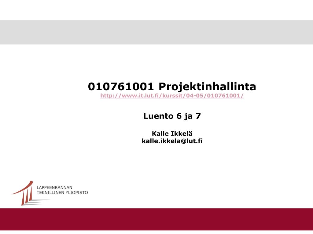 Sisältö - slide 1