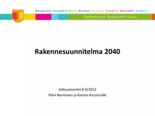 rakennesuunnitelma 2040