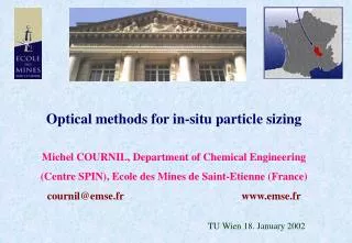 Optical methods for in-situ particle sizing