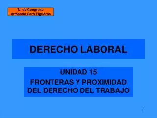 derecho laboral