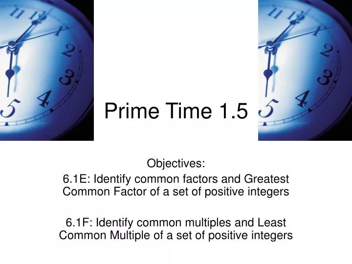 prime time 1 5
