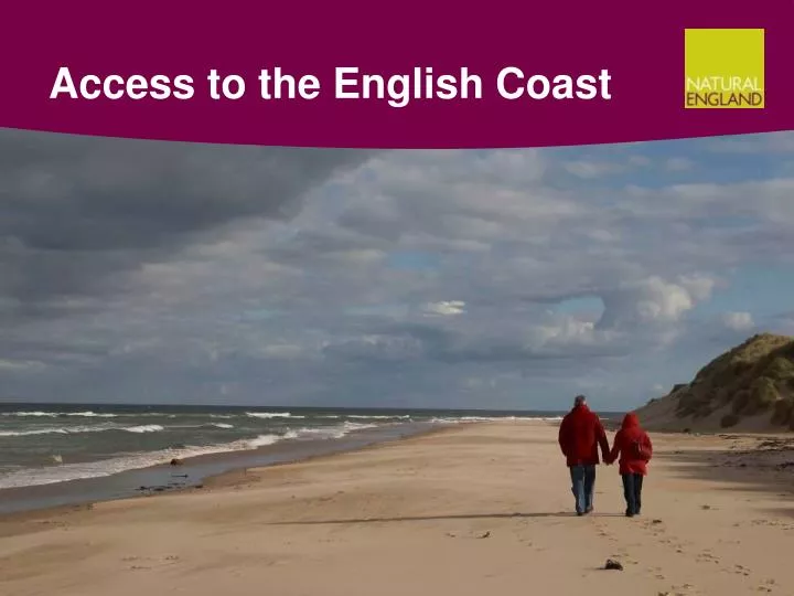 access to the english coast