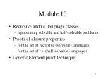 Exploring Recursive and Recursively Enumerable Languages in Computability Theory - slide 1