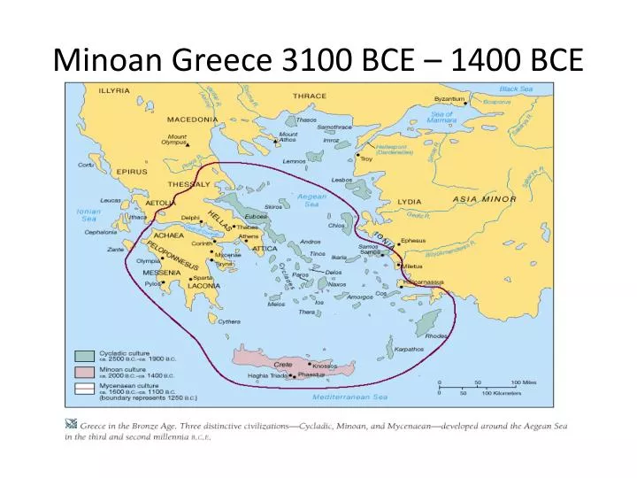 minoan greece 3100 bce 1400 bce