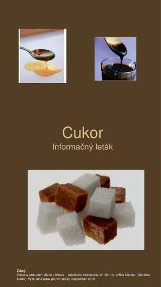cukor informa n let k