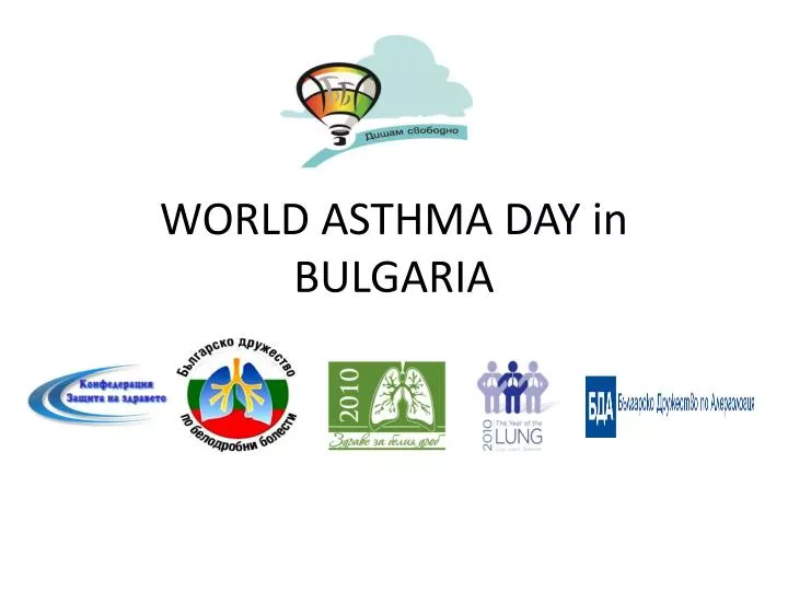 world asthma day in bulgaria