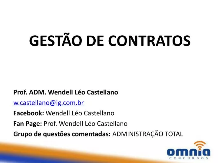 gest o de contratos