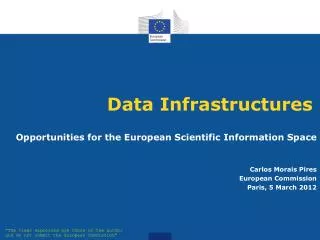 Data Infrastructures