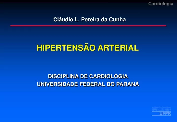 hipertens o arterial