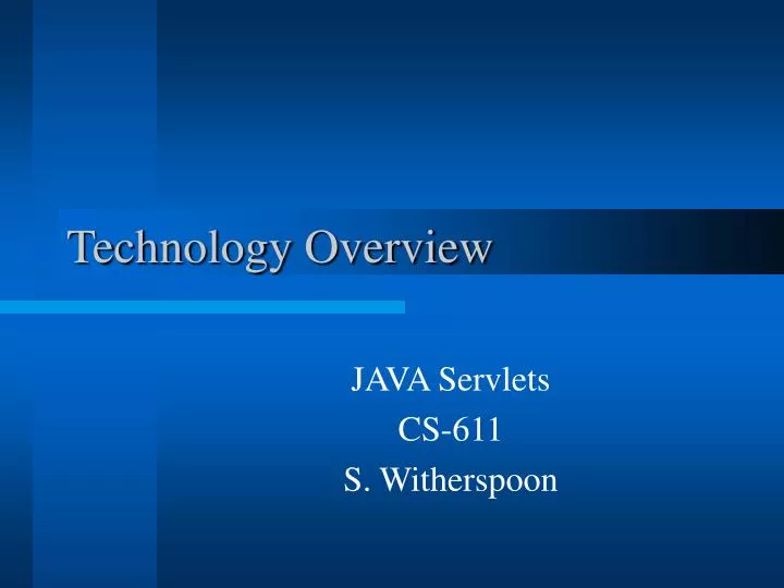 technology overview