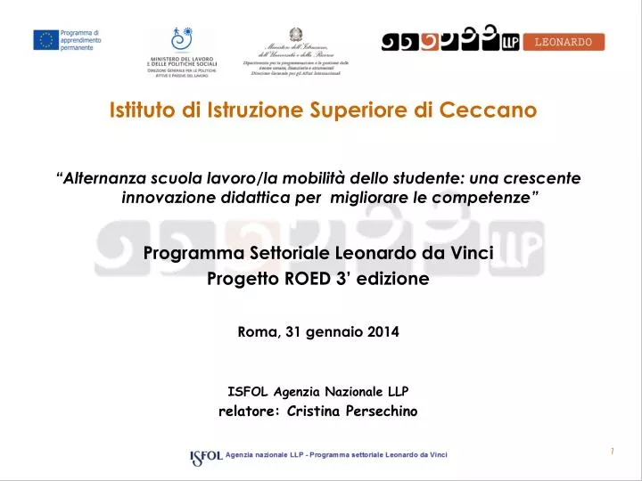 istituto di istruzione superiore di ceccano