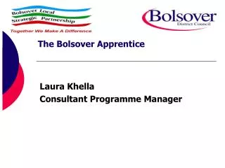 Laura Khella Consultant Programme Manager