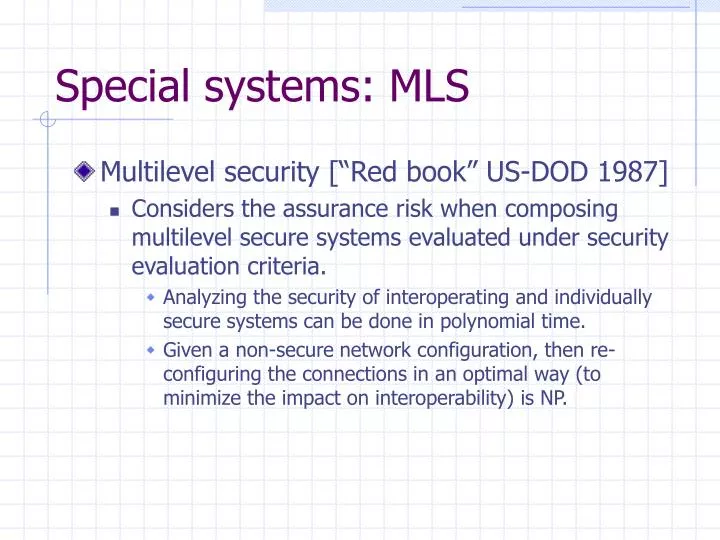 special systems mls