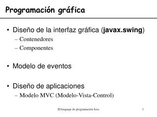 programaci n gr fica