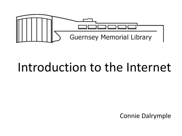 introduction to the internet connie dalrymple