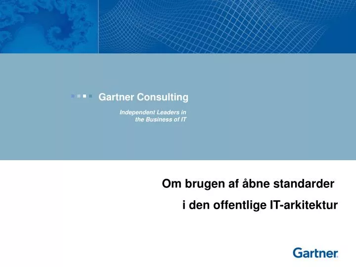 gartner consulting
