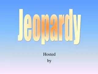 hosted by
