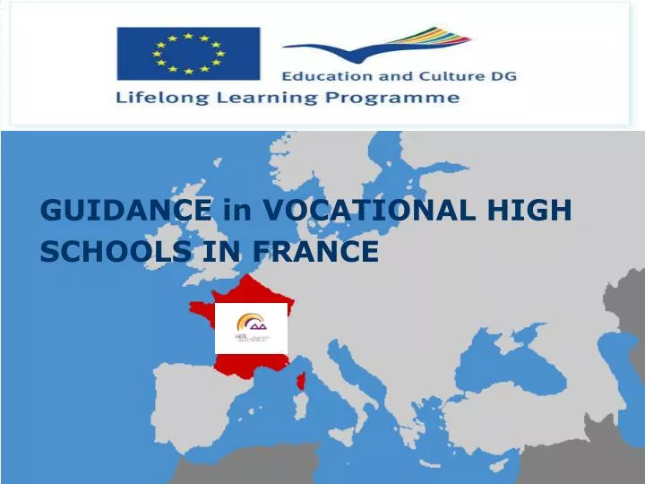 guidance in vocational high schools in france